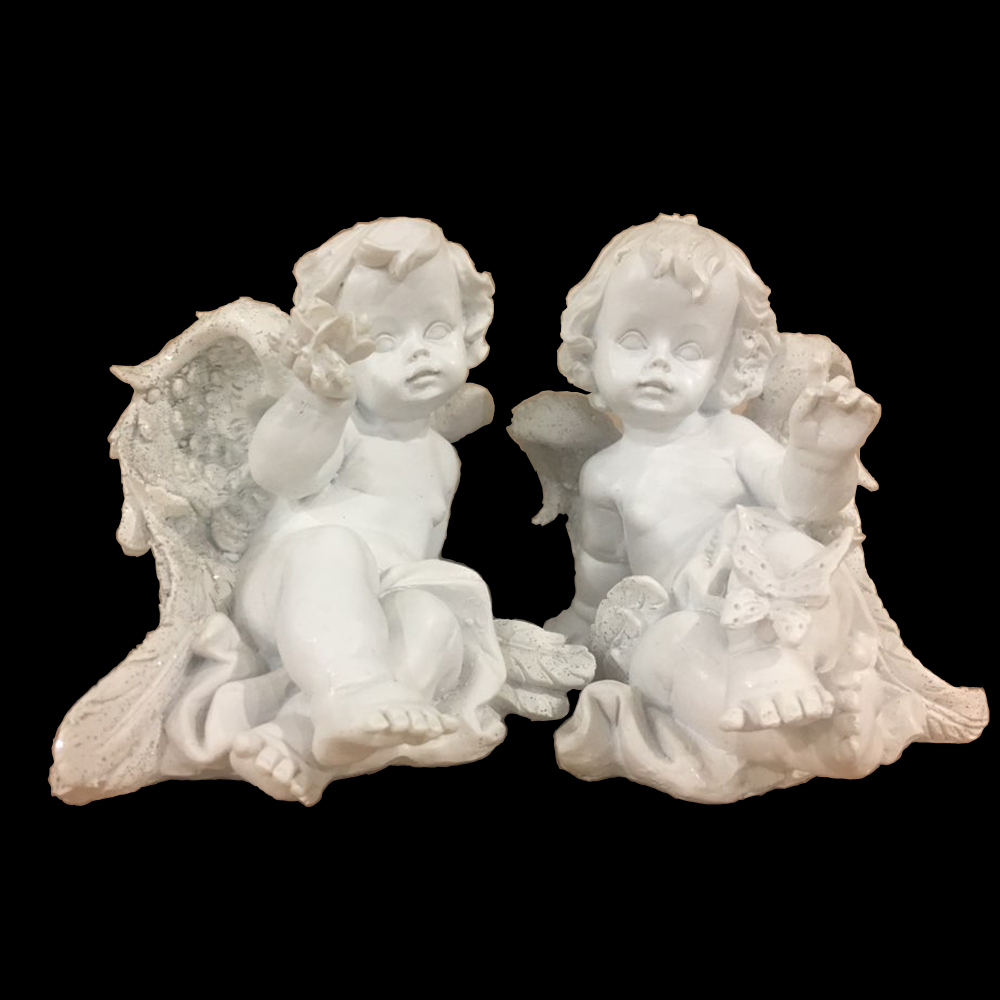 resin angels statues